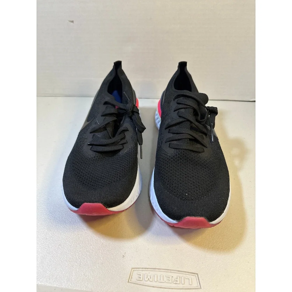 Nike Epic React Flyknit Womens Running Shoes‎ Black Pink Size 13 no box